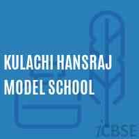 KULACHI HANSRAJ MODEL SCHOOL