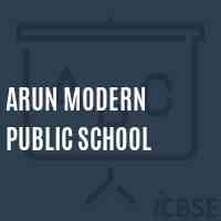 ARUN MODERN PUBLIC SCHOOL
